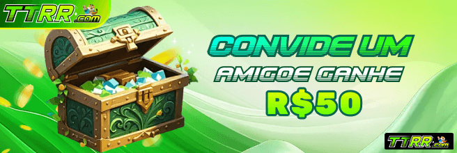 ttrr.com Baú da Amizade: Ganhe R$ 50 por Cada Convite no ttrr.com